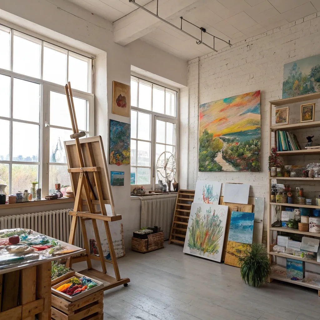 Inside Our Art Studio